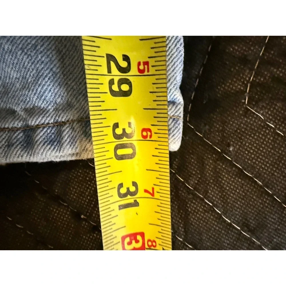 Levi's 540 Relaxed Fit Jeans Mens 42x30 Light Wash Brown Tab Vintage USA Made